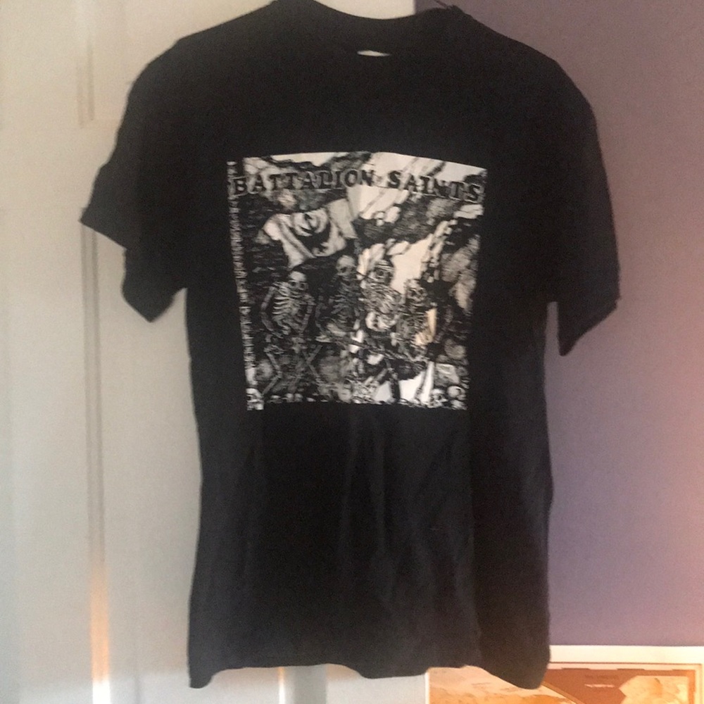 Battalion of Saints Punk Band Shirt